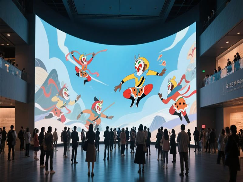 別眨眼！這座城市正在上演“光影魔術”